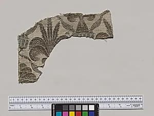 Silk Fragment by Unknown Artist