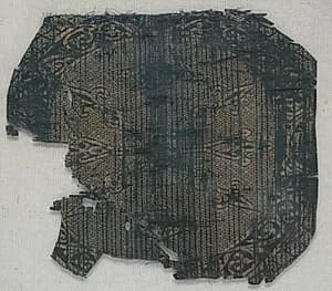 Silk Fragment by Unknown Artist