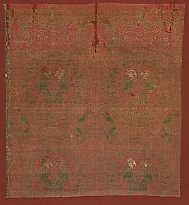 Silk Fragment by Unknown Artist