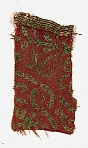 Silk Fragment by Unknown Artist