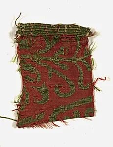 Silk Fragment by Unknown Artist