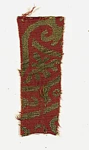 Silk Fragment by Unknown Artist
