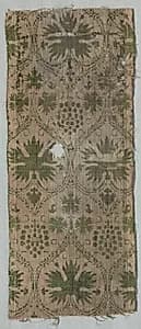 Silk Fragment by Unknown Artist