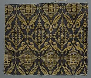 Silk Fragment by Unknown Artist