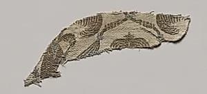 Silk Fragment by Unknown Artist