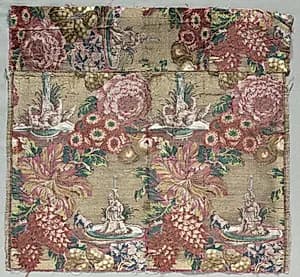 Silk Fragment by Unknown Artist
