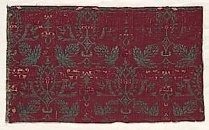 Silk Fragment by Unknown Artist