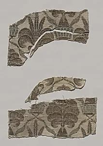 Silk Fragments by Unknown Artist