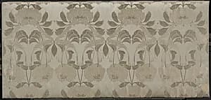 Silk with Art Nouveau Design by Georges de Feure (French, 1868–1943)