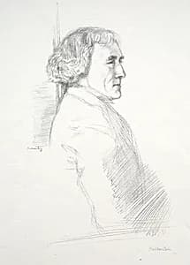 Sir Henry Irving by William Rothenstein (British, 1872–1945)