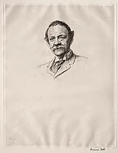 Sir Joseph John Thomson by Francis Dodd (British, 1874–1949)