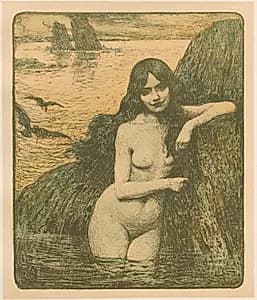 Sirène by Charles-François-Prosper Guérin (French, 1875–1939)