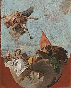 Sketch for a Ceiling by Giovanni Battista Tiepolo (Italian, 1696–1770)