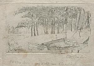 Sketch from Nature by Otto H. Bacher (American, 1856–1909)