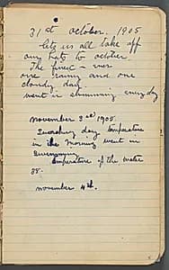 Sketchbook, page 005: Notes  by Maurice Prendergast (American, 1858–1924)