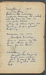 Sketchbook, page 007: Notes  by Maurice Prendergast (American, 1858–1924)