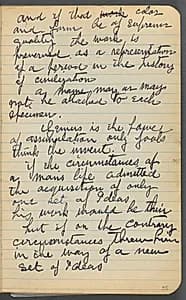 Sketchbook, page 035: Notes  by Maurice Prendergast (American, 1858–1924)