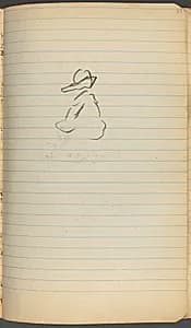 Sketchbook, page 068: Figure  by Maurice Prendergast (American, 1858–1924)