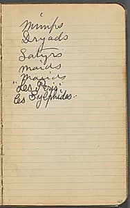 Sketchbook, page 167: Notes  by Maurice Prendergast (American, 1858–1924)