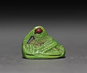 Sleeping Duck Amulet by Unknown Artist