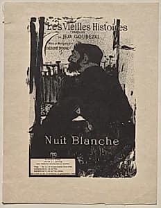Sleepless Night by Henri de Toulouse-Lautrec (French, 1864–1901)