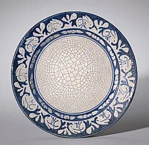 Small Plate by Dedham Pottery (American)