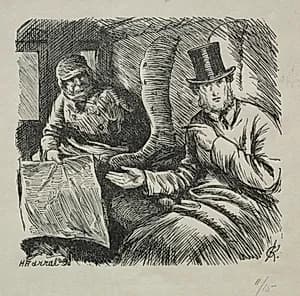 Smoking Strictly Prohibited by Charles Samuel Keene (British, 1823–1891)