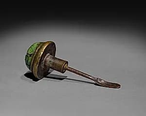 Snuff Bottle (stopper) by Unknown Artist