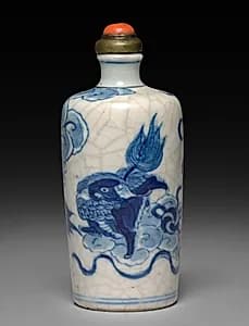 Snuff Bottle with Stopper by Unknown Artist