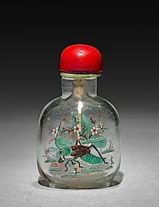 Snuff Bottle with Stopper by Unknown Artist