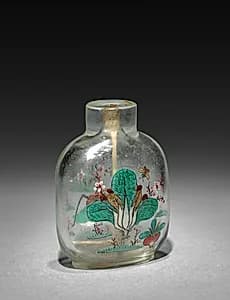 Snuff Bottle with Stopper by Unknown Artist