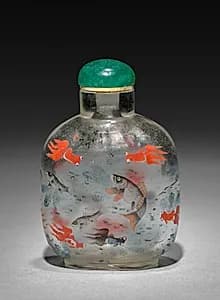 Snuff Bottle with Stopper by Unknown Artist