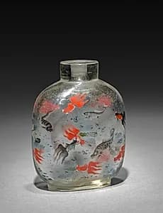 Snuff Bottle with Stopper by Unknown Artist