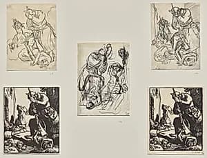 Soldat allemand by Auguste Louis Lepère (French, 1849–1918)