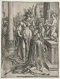 Solomon's Idolotry by Lucas van Leyden (Dutch, 1494–1533)