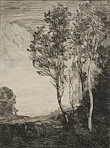 Souvenir of Italy by Jean Baptiste Camille Corot (French, 1796–1875)