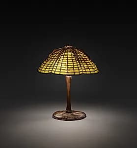 Spider and Web Table Lamp by Tiffany Studios (America, New York, 1902–1932)