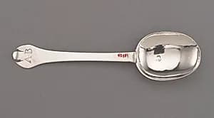 Spoon by Jeremiah Dummer (American, 1645–1718)