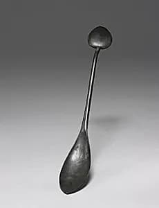 Spoon with Dual Heads by Unknown Artist