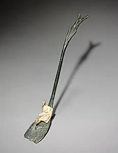 Spoon with Fish-Tail Design by Unknown Artist