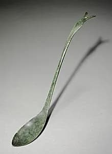 Spoon with Fish-Tail Design by Unknown Artist