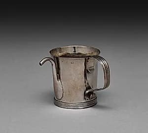 Spout Cup by Moody Russell (American, 1694–1761)