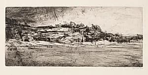 Spring at Cardross by Muirhead Bone (British, 1876–1953)