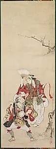 Spring Dancers (Manzai) by Miyagawa Chōshun (Japanese, 1683–1753)