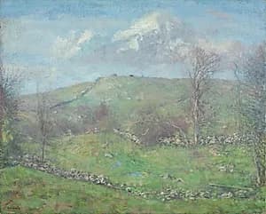 Spring on the Hillside by Charles Harold Davis (American, 1856–1933)