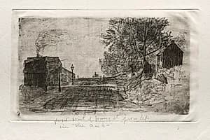 Spring Street by Otto H. Bacher (American, 1856–1909)