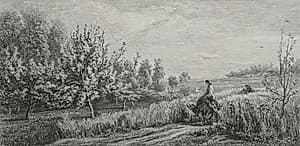 Springtime by Charles François Daubigny (French, 1817–1878)