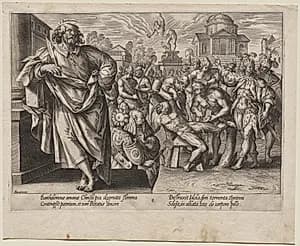 St. Bartholomew by Hendrick Goltzius (Dutch, 1558–1617)