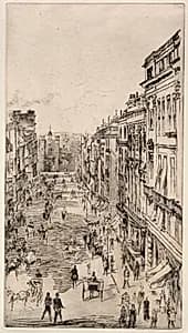 St. James Street by James McNeill Whistler (American, 1834–1903)