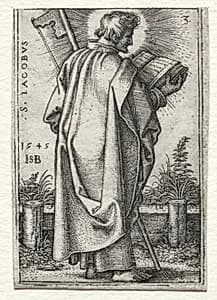 St. James the Less by Hans Sebald Beham (German, 1500–1550)